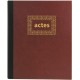 Libro de Actas de Hojas Móviles - Color Bordeus (Modelo 4 - 50 hojas - Català)